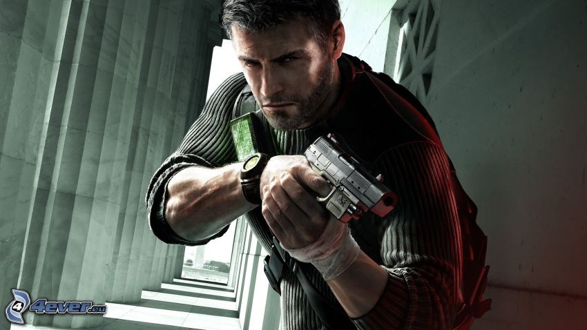 Splinter Cell: Conviction, man with a gun