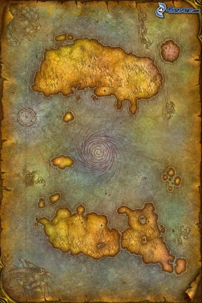 World of Warcraft, map