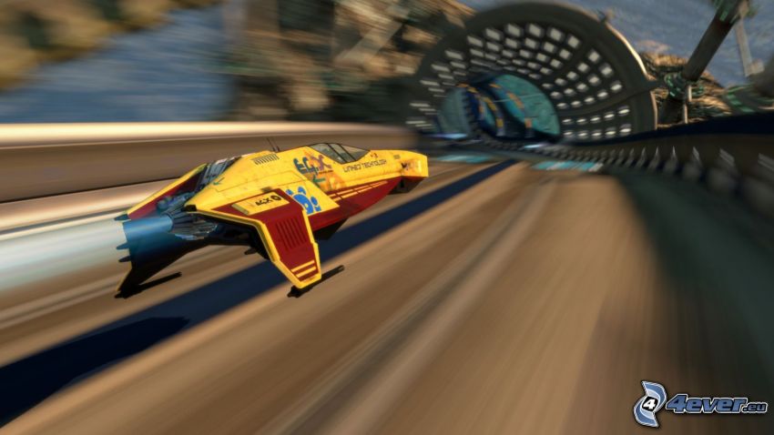 Wipeout 2048, speed