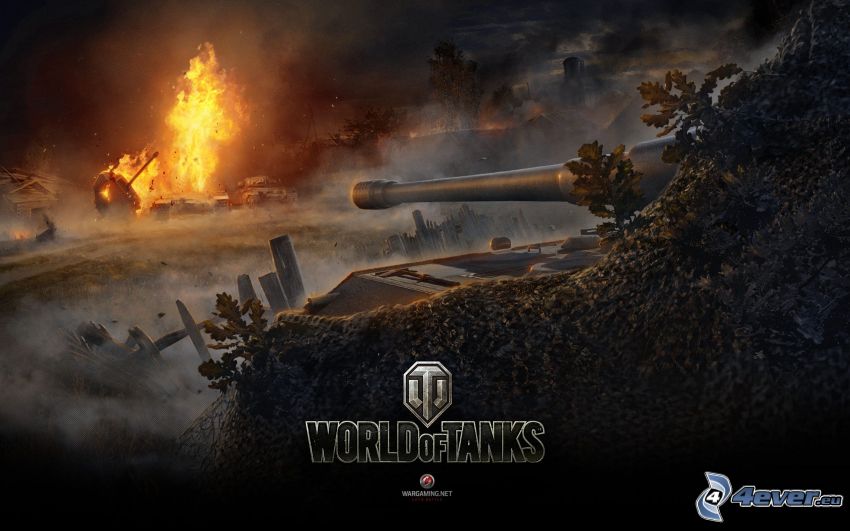 World of Tanks, explosion