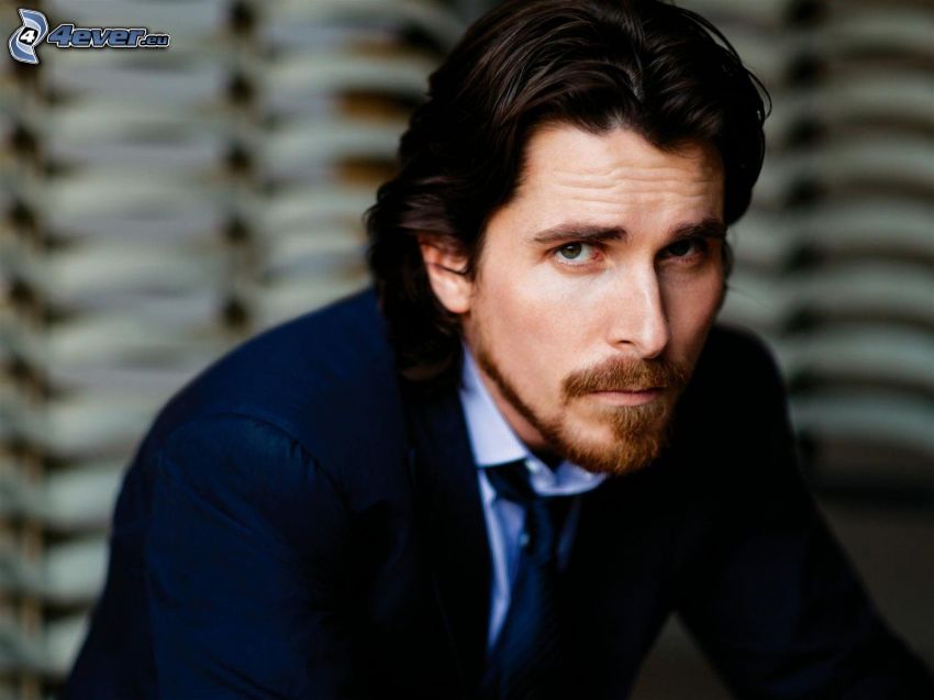 Christian Bale, suit