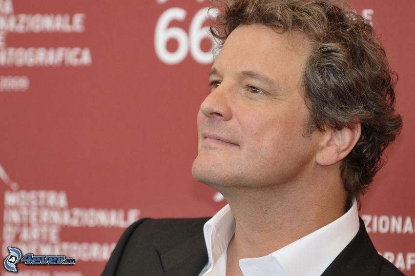 Colin Firth, look