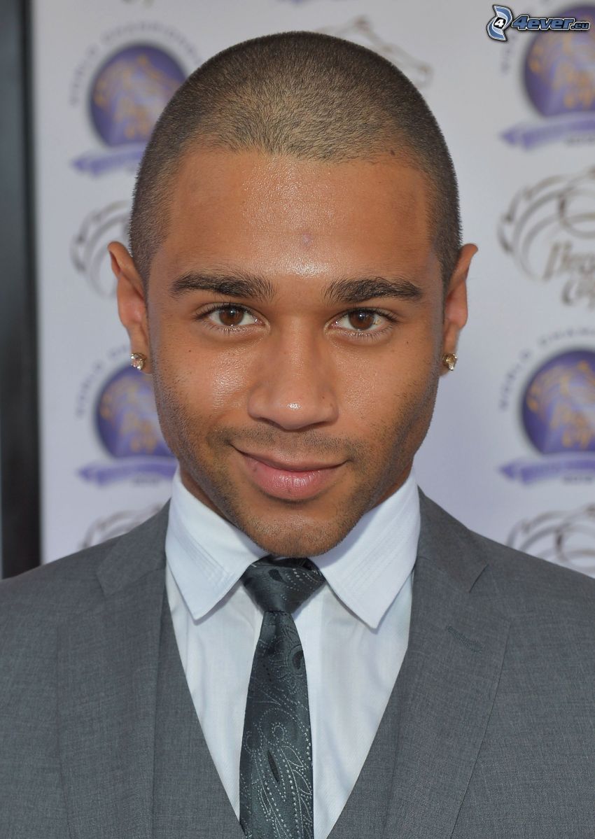 Corbin Bleu, man in suit