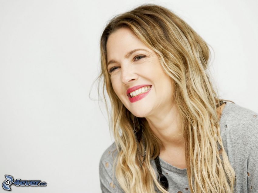 Drew Barrymore, laughter