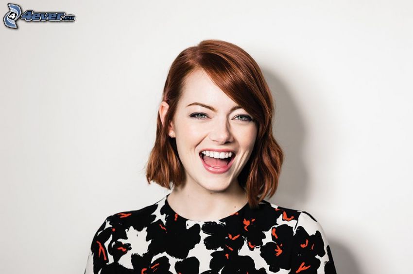 Emma Stone, laughter