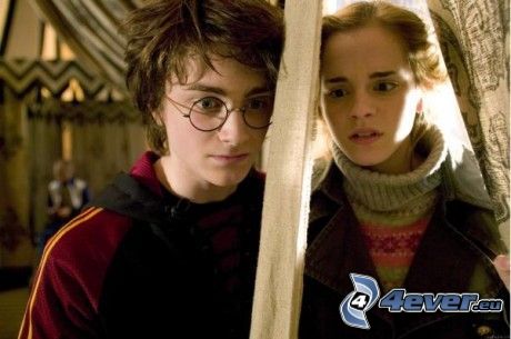Harry Potter and Hermione Granger
