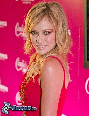Hilary Duff, singer, actress