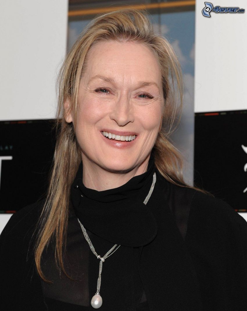Meryl Streep, smile