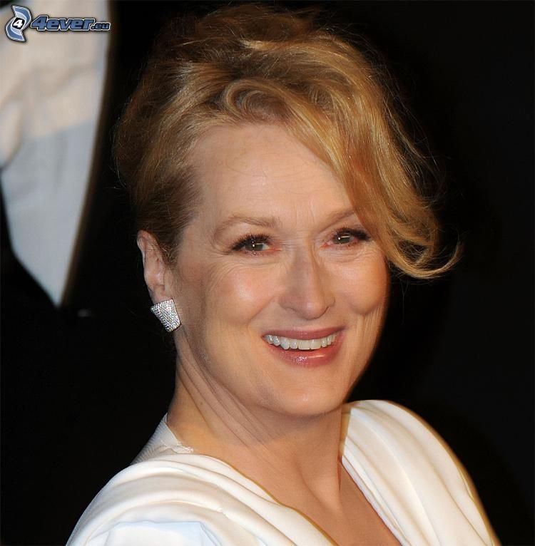 Meryl Streep, smile