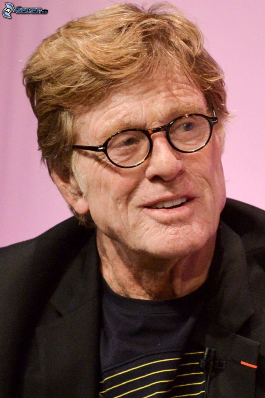 Robert Redford, man with glasses
