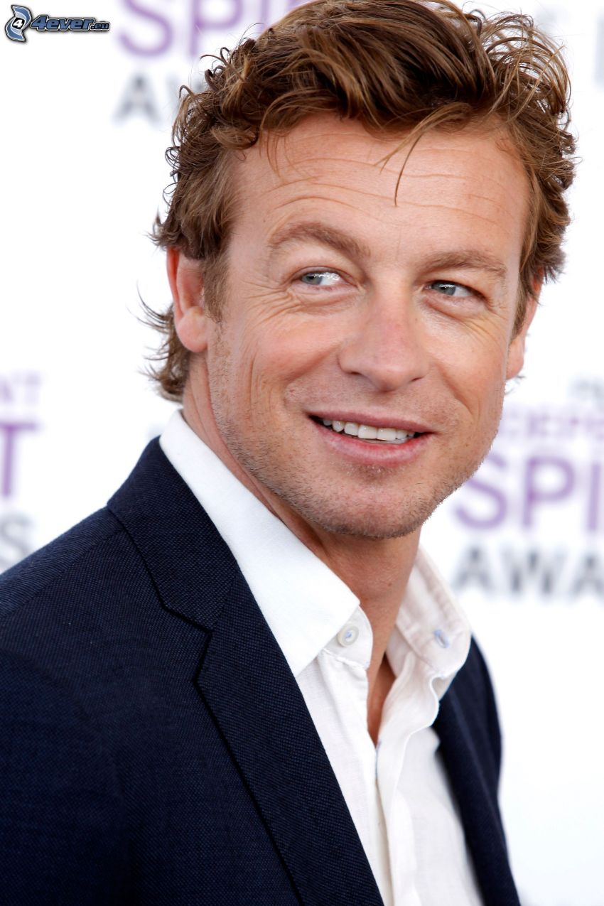 Simon Baker, look