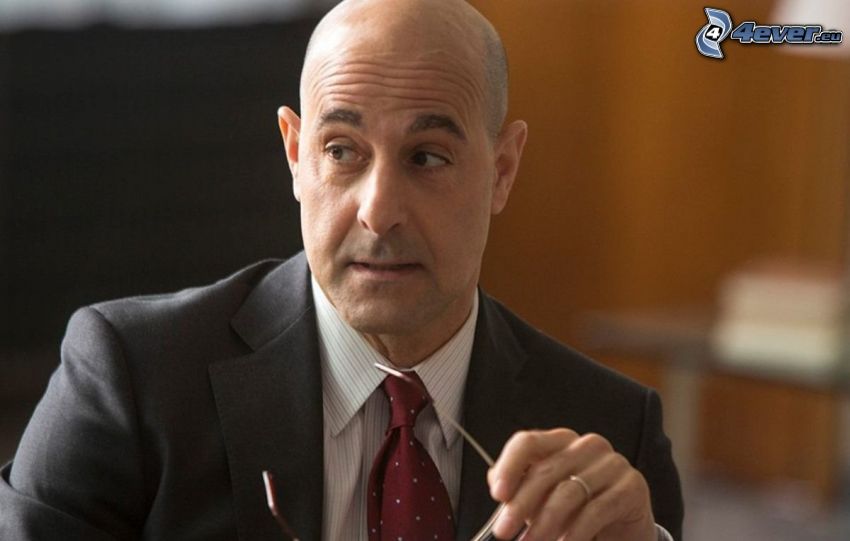 Stanley Tucci, man in suit
