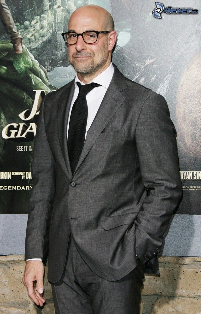 Stanley Tucci, man in suit