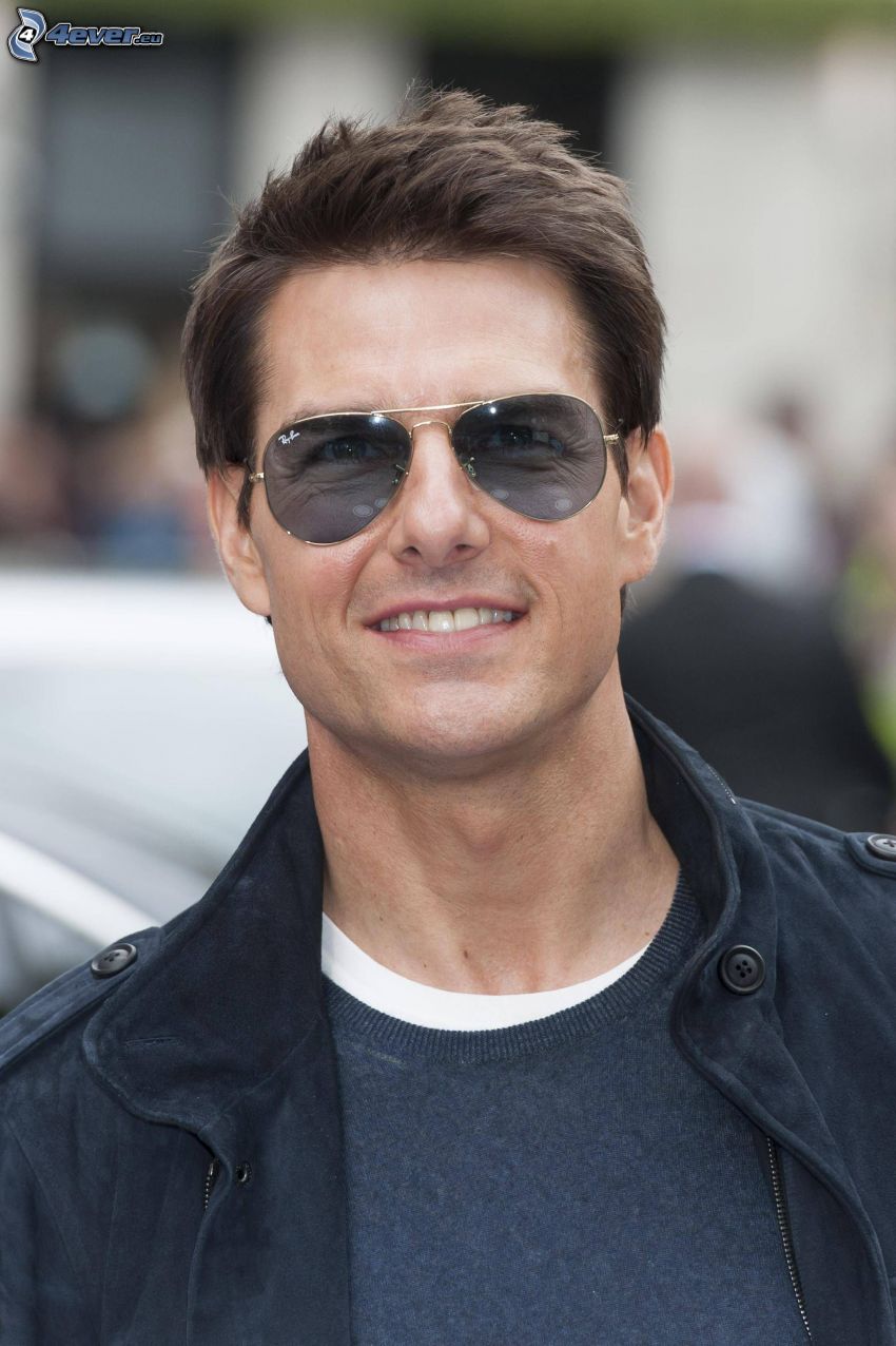 Tom Cruise, sunglasses, man with glasses