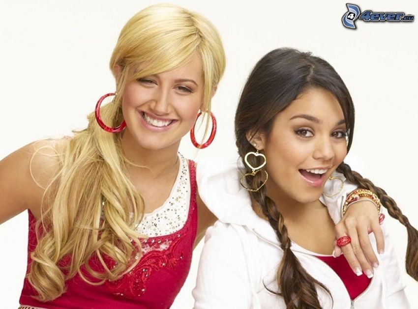 Vanessa Hudgens and Ashley Tisdale, High School Musical