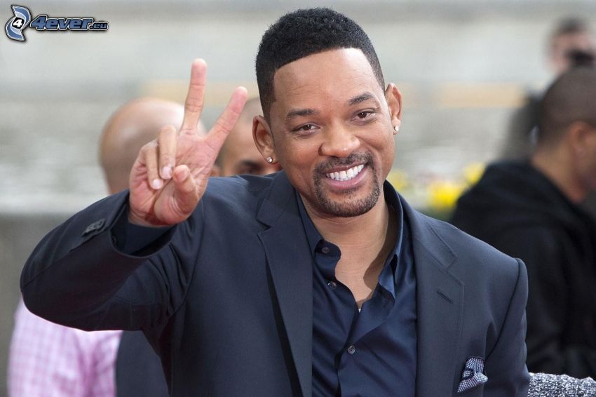 Will Smith, peace, man in suit