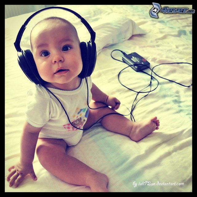 baby, headphones