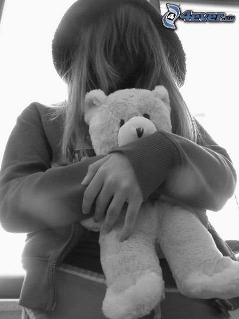 girl with teddy-bear
