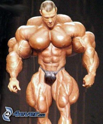 muscular guy, bodybuilder