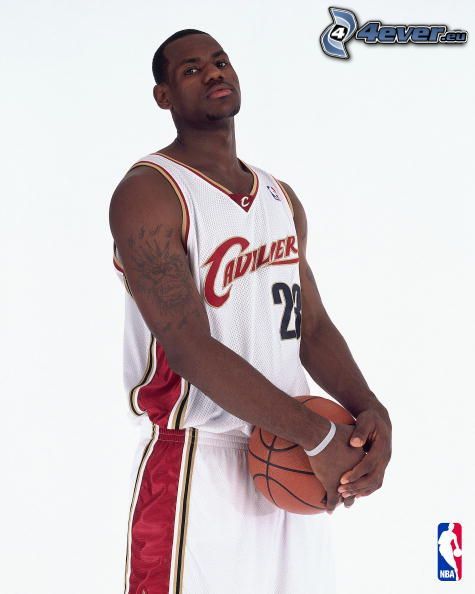 LeBron James, Cleveland Cavaliers, ball, NBA