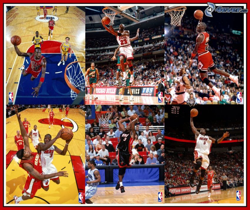 Michael Jordan, Chicago Bulls, Dwyane Wade, Miami Heat, NBA
