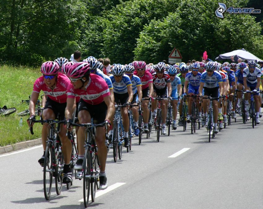 Tour De France, cyclists, bike