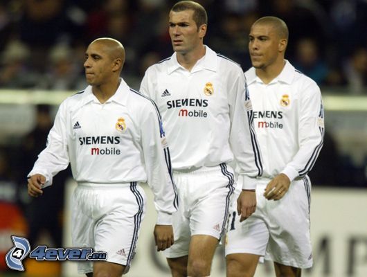 Real Madrid, Ronaldo, Zinedine Zidane, Roberto Carlos