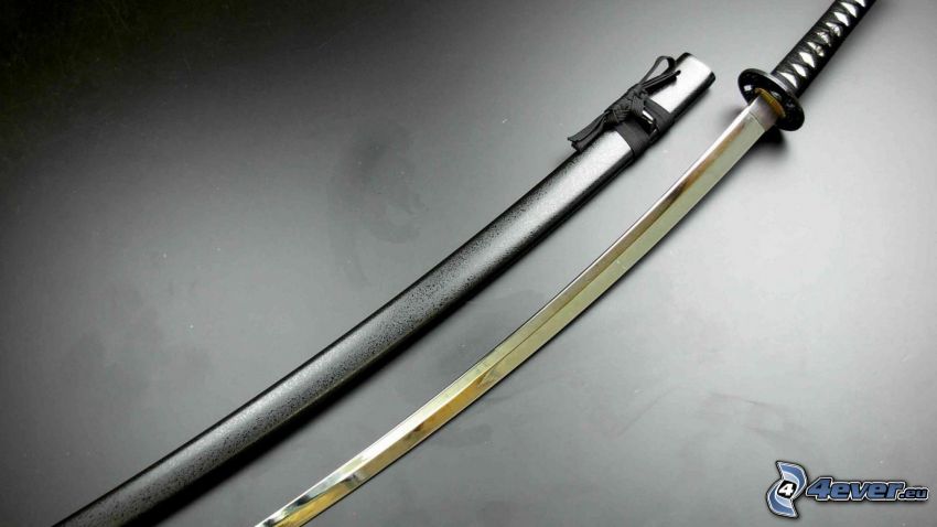 katana, sword