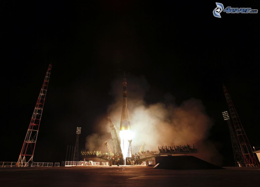 launch of rocket