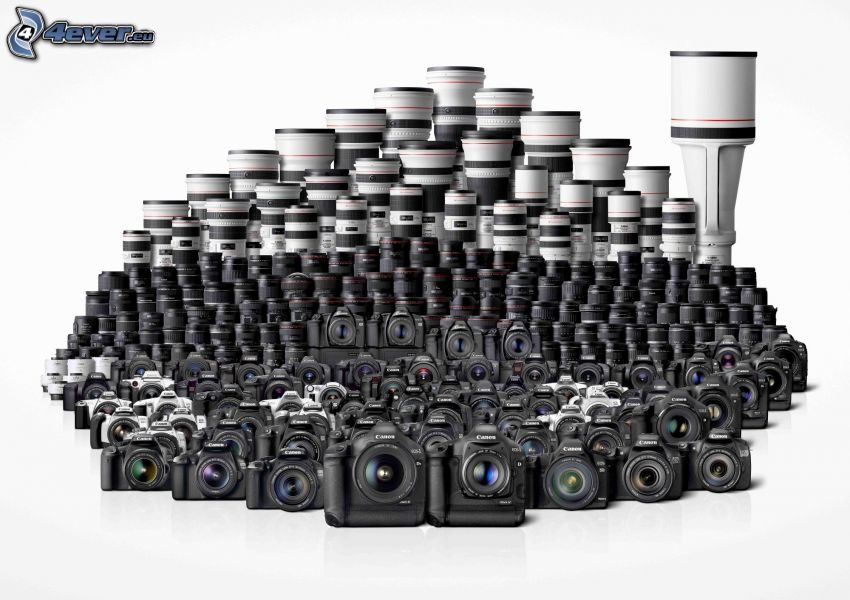 lenses, cameras