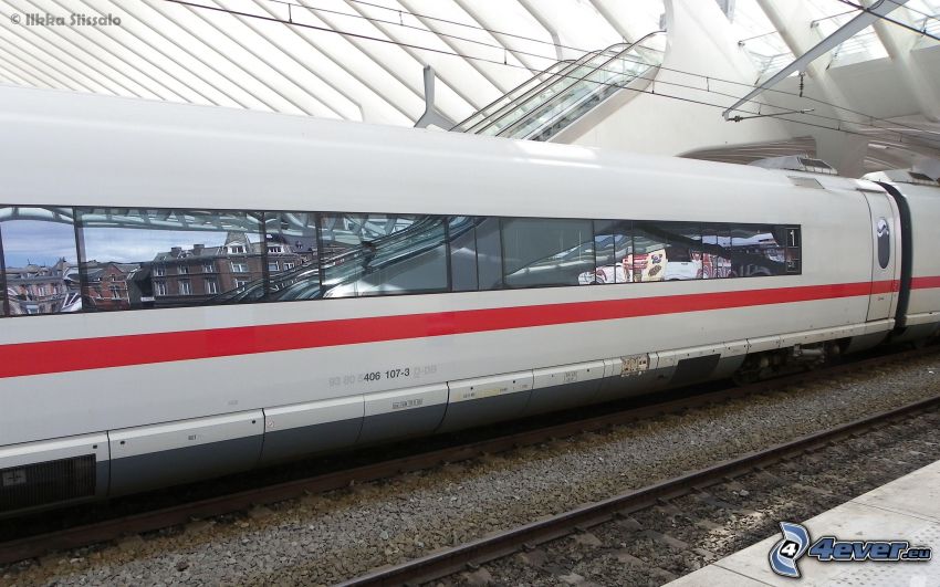 ICE 3, rail car, high speed train