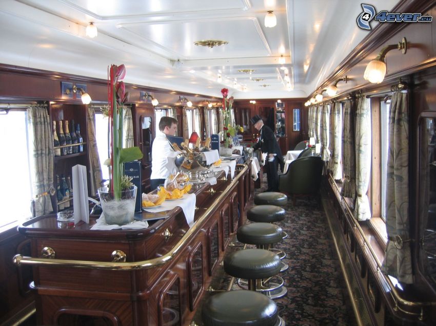Orient Express, dining car, luxury