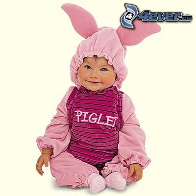 newborn pig costume